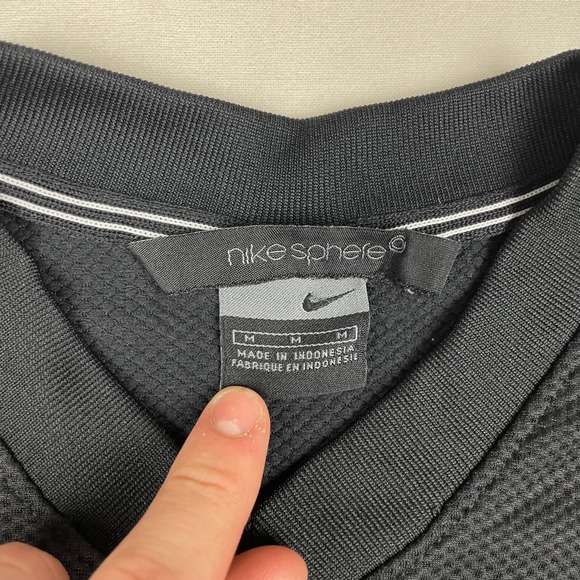 Nike Sphere Texas Longhorns Men Training Shirt Black V-Neck Medium NCAA Football - Picture 3 of 8